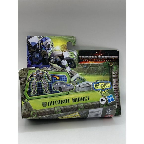 Hasbro Transformers - Statuetta Autobot Mirage Battle Changers 11 Cm - Giocattolo 2-in-1 Da Robot Ad Auto - Ispirato Al Film Rise Of The Beasts